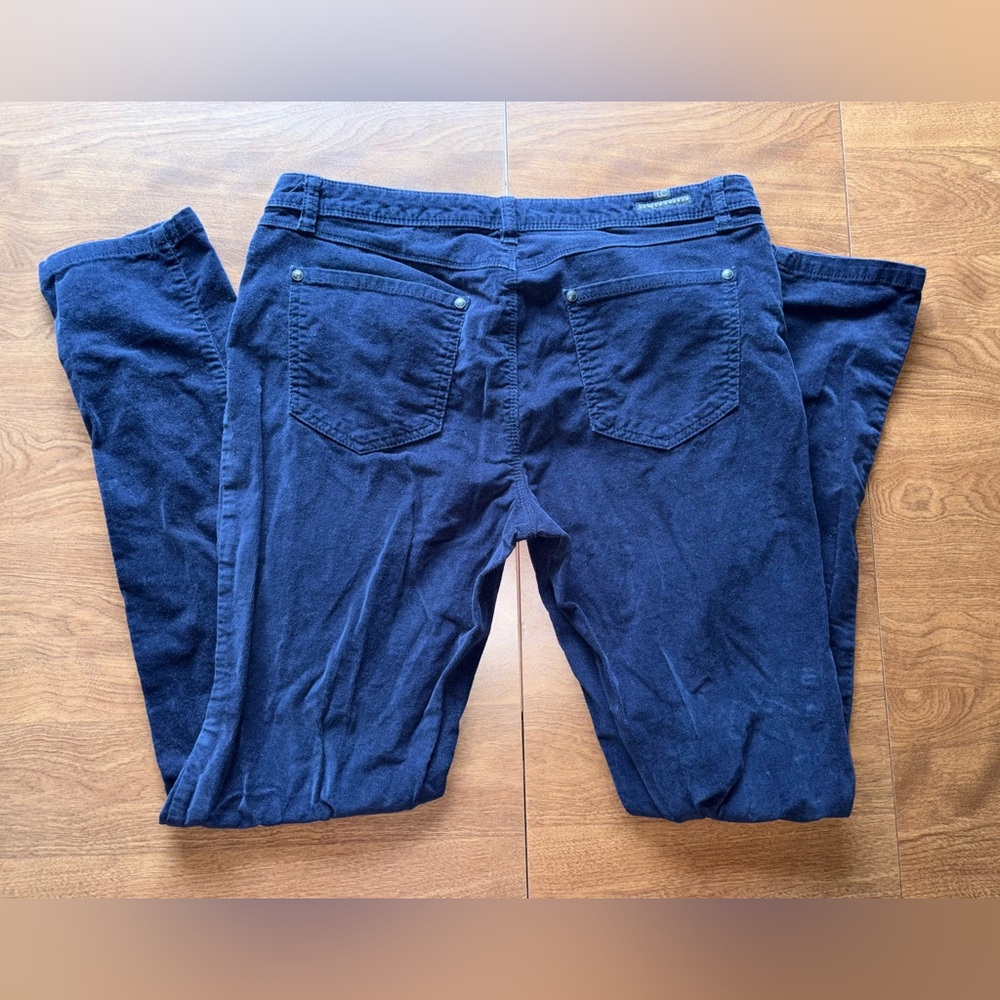 Dark Blue Corduroy Pants by Lauren Conrad - Picture 2 of 6